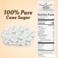 Sweetmo Sugar Packets 1000 Count – Pure Cane White Granulated Sugar Packets, Individual Wrapped, Bulk Packets for Coffee, Restaurants, Office, Cafés & Food Service