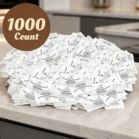 Sweetmo Sugar Packets 1000 Count – Pure Cane White Granulated Sugar Packets, Individual Wrapped, Bulk Packets for Coffee, Restaurants, Office, Cafés & Food Service