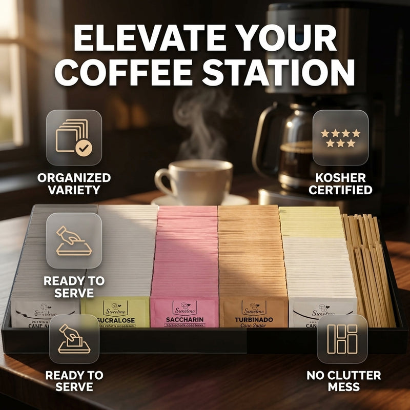 No More Torn Boxes Or Sticky Counters At Your Coffee Station