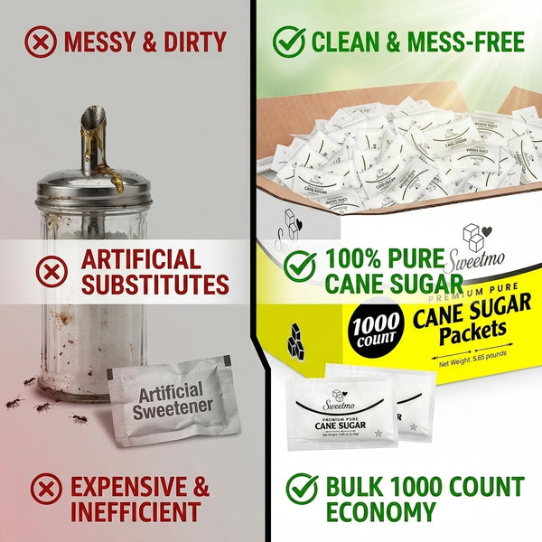 Why Sweetmo Sugar Packets Are Superior To Alternatives